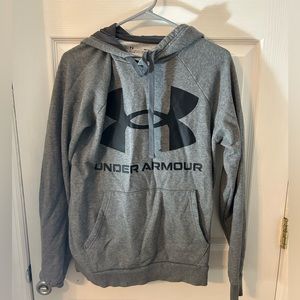 Grey Under Armour Sweatshirt Men’s Small Great Condition